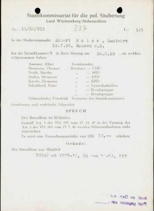 Maier, Albert