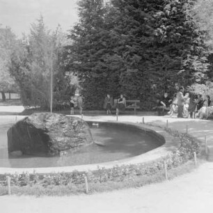 Heilbad und Kurort Kostenec im Südwesten Bulgariens. Brunnen