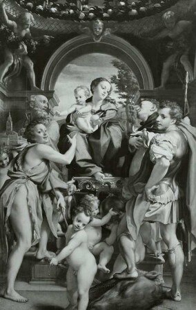Die Madonna des heiligen Georg