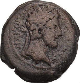 Commodus (166/177-192 n. Chr.): Alexandria / Ägypten, 187/188 n. Chr. – Diobol