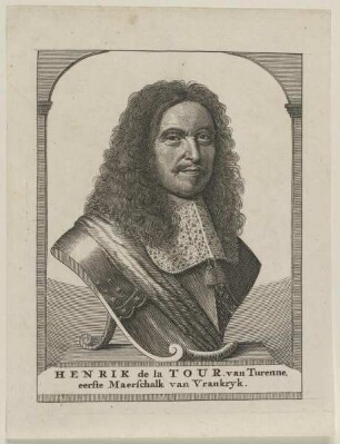 Bildnis des Henrik de la Tour van Turenne