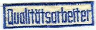 Qualitätsarbeiter im VEB Textilkombinat Cottbus