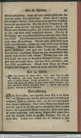 Der 131. Psalm