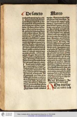 De sancto Philippo et Jacobo, sermo unus, in ordine XV.