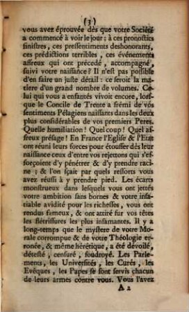 Lettre aux Jésuites