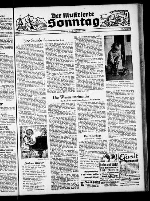 Der illustrierte Sonntag. 1939-1944