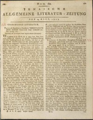 Num. 62. Den 14. März 1805