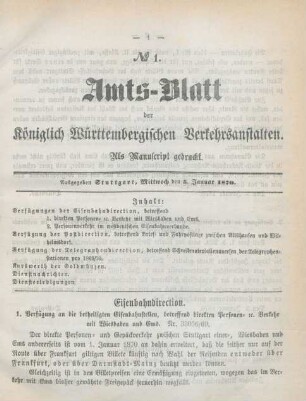 5. Januar-31. December = No. 1-165