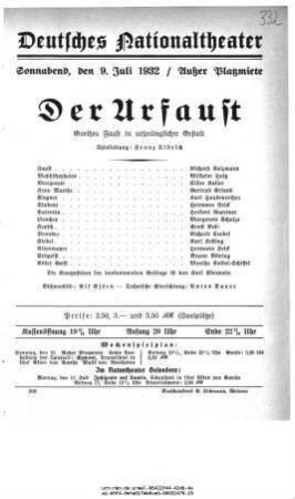 Der Urfaust