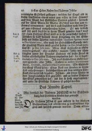 Das Neundte Capitel.