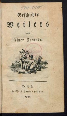 Geschichte Weilers und seiner Freunde