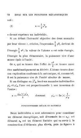 Fonctionnismes idéaux et naturels.