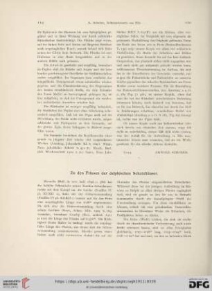 Zu den Friesen der delphischen Schatzhäuser