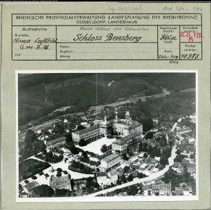 Bensberg, Schloss