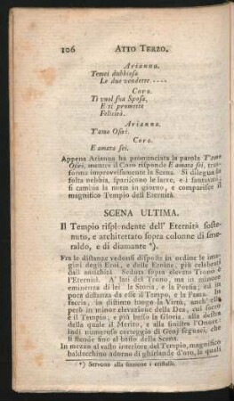 Scena Ultima = Letzter Auftritt