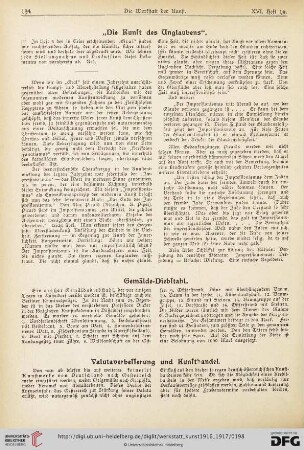 16: "Die Kunst des Unglaubens"