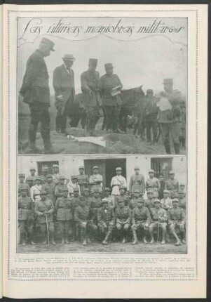Las últimas maniobras militares