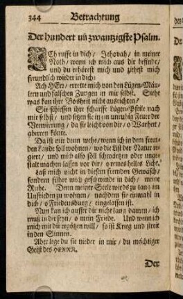 344-354, Der CXX. - CXXVIII. Psalm