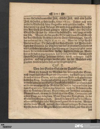 Cap. II. Von der Seelen-Gefahr im Pabstthum.