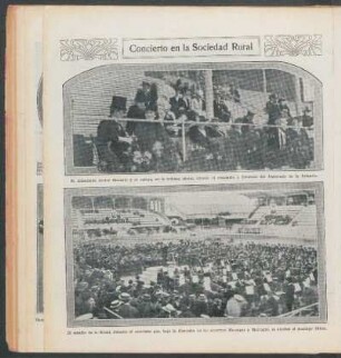 Concierto en la Sociedad Rural - [Ilustración]