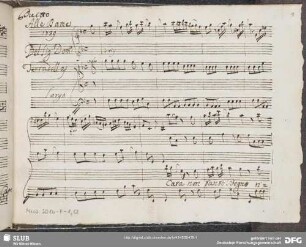 Aria: Cara non tanto sdegno