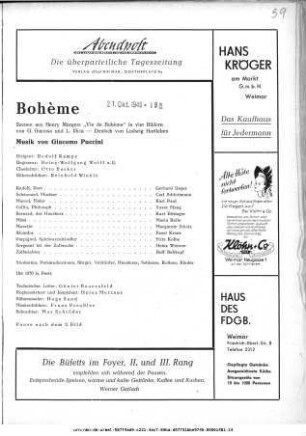 Bohème