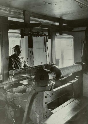 Hausweberin, Lawalde/Lausitzer Bergland, 1938