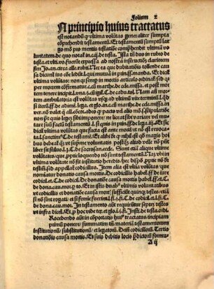 Tractatulus de Testamentis
