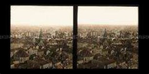Panoramablick vom Rathaus nach Osten, Berlin