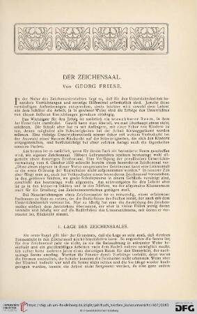3: Der Zeichensaal