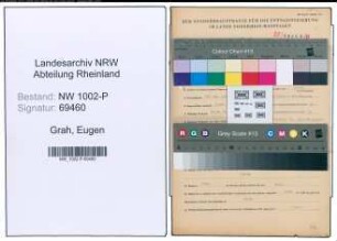 Entnazifizierung Eugen Grah , geb. 13.10.1905 (Polizist)