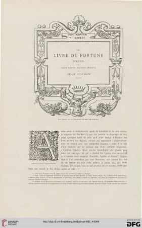 8: Le livre de fortune, [6] : recueil de deux cents dessins inédits