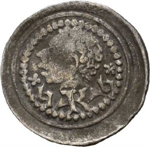 Einseitiger Pfennig Friedrichs IV. von Meißen