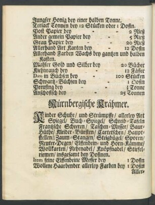 Nürnbergische Krähmer