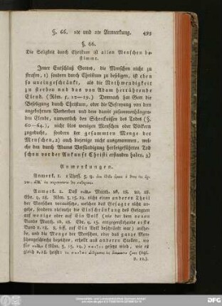 §. 66. Die Seligkeit durch Christum ist allen Menschen bestimmt.