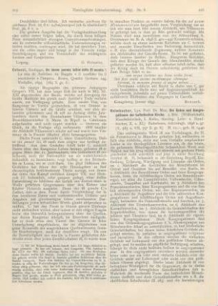 216-218 [Rezension] Heimbucher, Max, Die Orden und Kongregationen der katholischen Kirche. 2 Bde