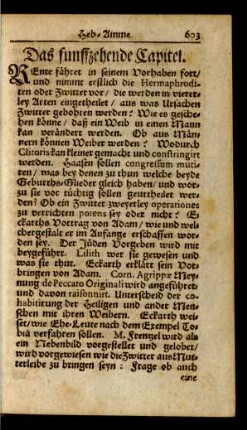 Das funffzehende Capitel.