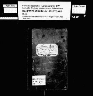 Unteroffiziere und Kapitulanten 1888-1904