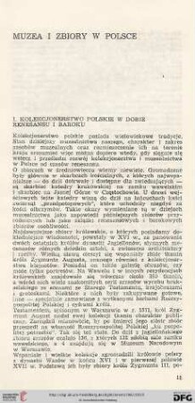 Muzea i zbiory w Polsce