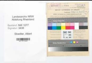 Entnazifizierung Albert Stoedter , geb. 20.05.1892 (Polizist)