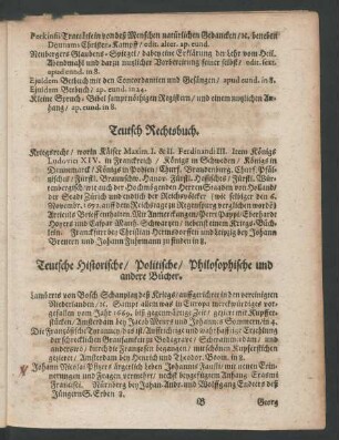 Teutsch Rechtsbuch.
