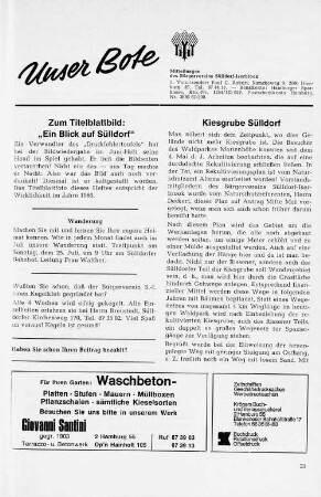 Kiesgrube Sülldorf