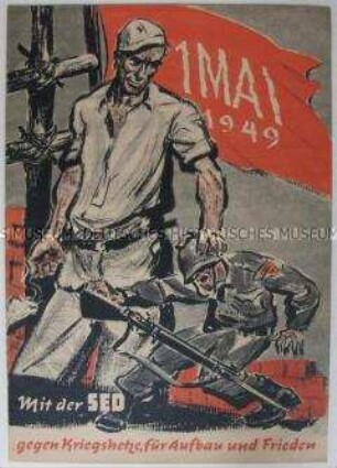 Sonderdruck der SED zum 1. Mai 1949