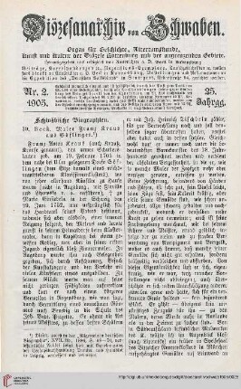 23: Schwäbische Biographien