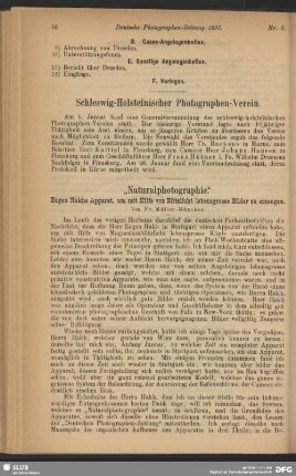 Schleswig-Holsteinischer Photographen-Verein