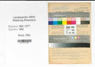 Entnazifizierung Otto Kunz , geb. 03.03.1899 (Polizist)