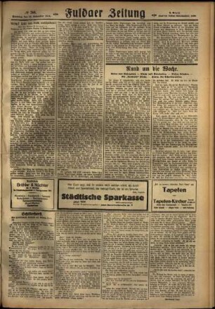 Zweite Ausgabe vom Sonntag, den 18. November 1928.