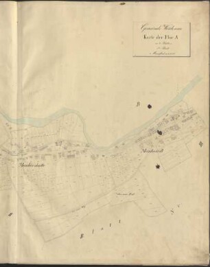 Flurkarte der Gemeinde Weidenau & Trupbach (Atlas)