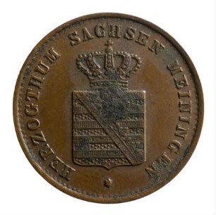 Münze, Pfennig, 1868