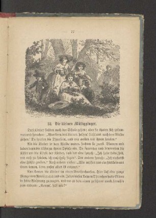 84. Die kleinen Müßiggänger.